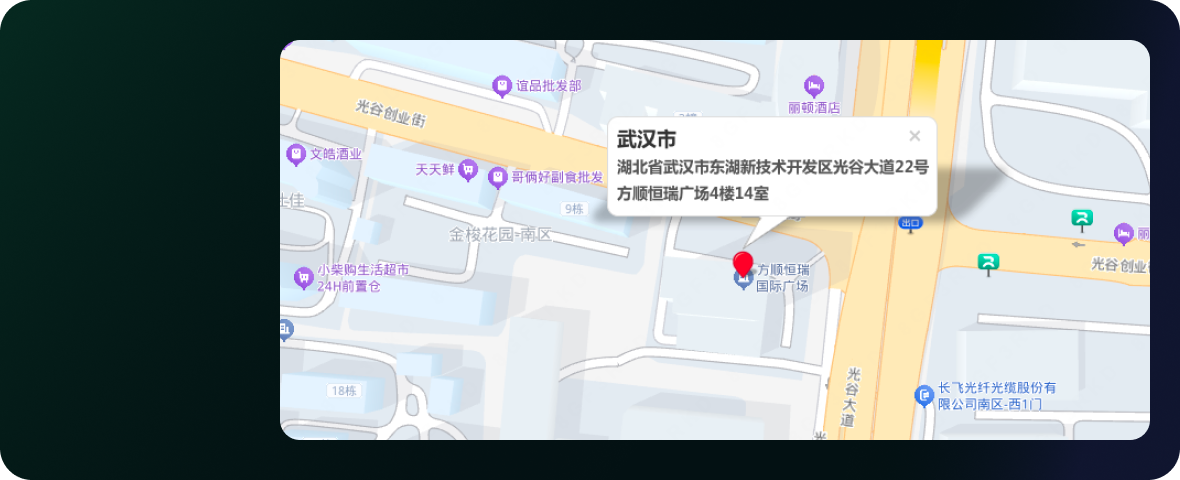 星霁科技公司地址与位置示意图